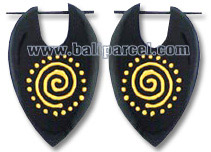Wooden Stick Earring, From Sono Wood