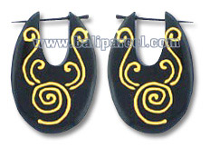 Wooden Stick Earring, From Sono Wood