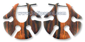 Wooden Stick Earring, From Sono Wood