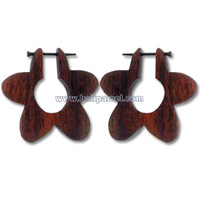 Wooden Stick Earring, From Sono Wood