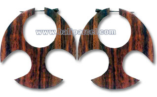 Wooden Stick Earring, From Sono Wood
