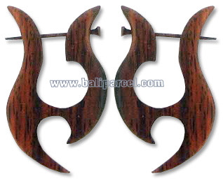 Wooden Stick Earring, From Sono Wood