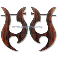 Wooden Stick Earring, From Sono Wood