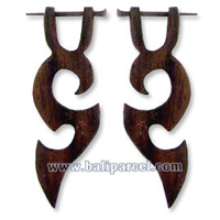 Wooden Stick Earring, From Sono Wood