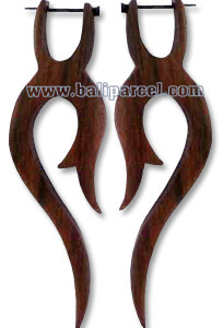 Wooden Stick Earring, From Sono Wood