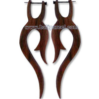 Wooden Stick Earring, From Sono Wood