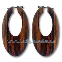 Wooden Stick Earring, From Sono Wood
