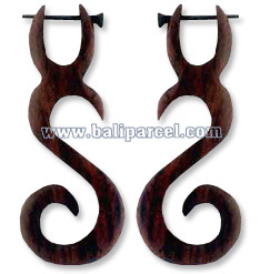 Wooden Stick Earring, From Sono Wood