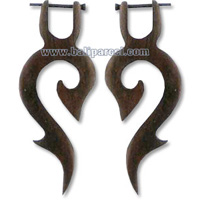 Wooden Stick Earring, From Sono Wood