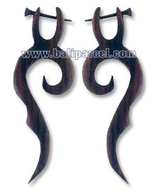 Wooden Stick Earring, From Sono Wood