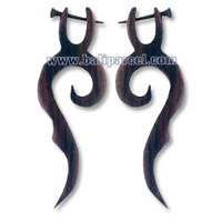Wooden Stick Earring, From Sono Wood
