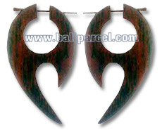 Wooden Stick Earring, From Sono Wood