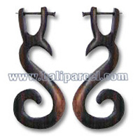 Wooden Stick Earring, From Sono Wood