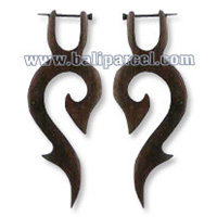 Wooden Stick Earring, From Sono Wood
