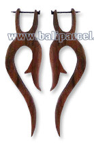 Wooden Stick Earring, From Sono Wood