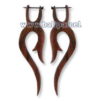 Wooden Stick Earring, From Sono Wood