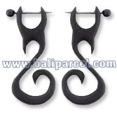 Wooden Stick Earring, From Sono Wood