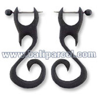 Wooden Stick Earring, From Sono Wood