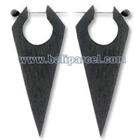 Wooden Stick Earring, From Sono Wood