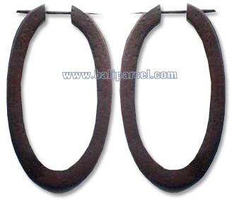 Wooden Stick Earring, From Sono Wood