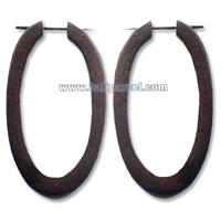 Wooden Stick Earring, From Sono Wood