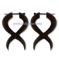 Wooden Stick Earring, From Sono Wood