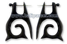 Wooden Stick Earring, From Sono Wood