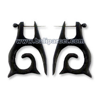 Wooden Stick Earring, From Sono Wood