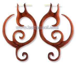 Wooden Stick Earring, From Sono Wood