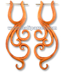 Wooden Stick Earring, From Sono Wood