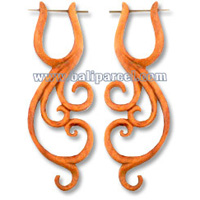 Wooden Stick Earring, From Sono Wood