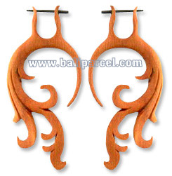 Wooden Stick Earring, From Sono Wood