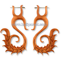 Wooden Stick Earring, From Sono Wood