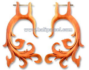 Wooden Stick Earring, From Sono Wood