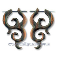 Wooden Stick Earring, From Sono Wood