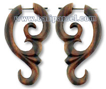 Wooden Stick Earring, From Sono Wood