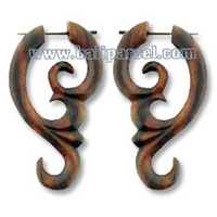 Wooden Stick Earring, From Sono Wood