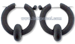 Wooden Stick Earring, From Sono Wood