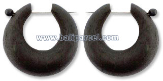 Wooden Stick Earring, From Sono Wood