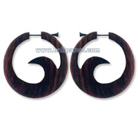 Wooden Stick Earring, From Sono Wood
