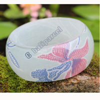 Bangle, Made From Resin With Batik
