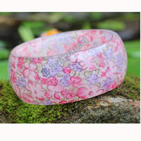 Bangle, Made From Resin With Batik
