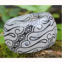 Bangle, Made From Resin With Batik