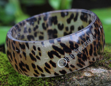 Bangle, Made From Resin With Batik
