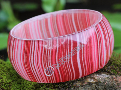 Bangle, Made From Resin With Batik