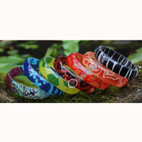 Bangle, Made From Resin With Batik (assorted Color)