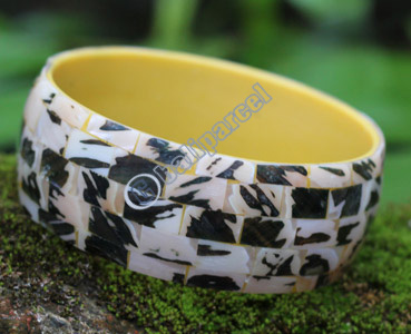 Bangle, Made From Raisin With Shell