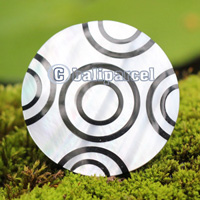 Ring, Made From Resin With Shell