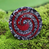 Ring, Made From Resin With Shell