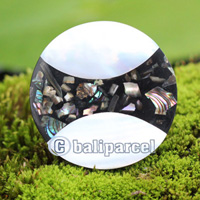 Ring, Made From Resin With Shell